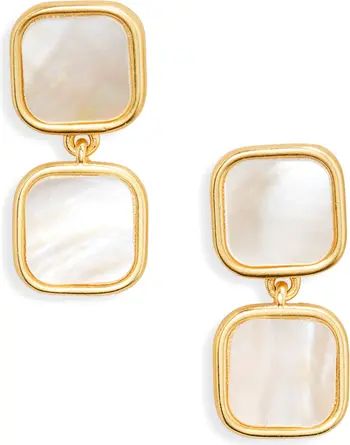 Madewell Mother-of-Pearl Drop Earrings | Nordstrom | Nordstrom