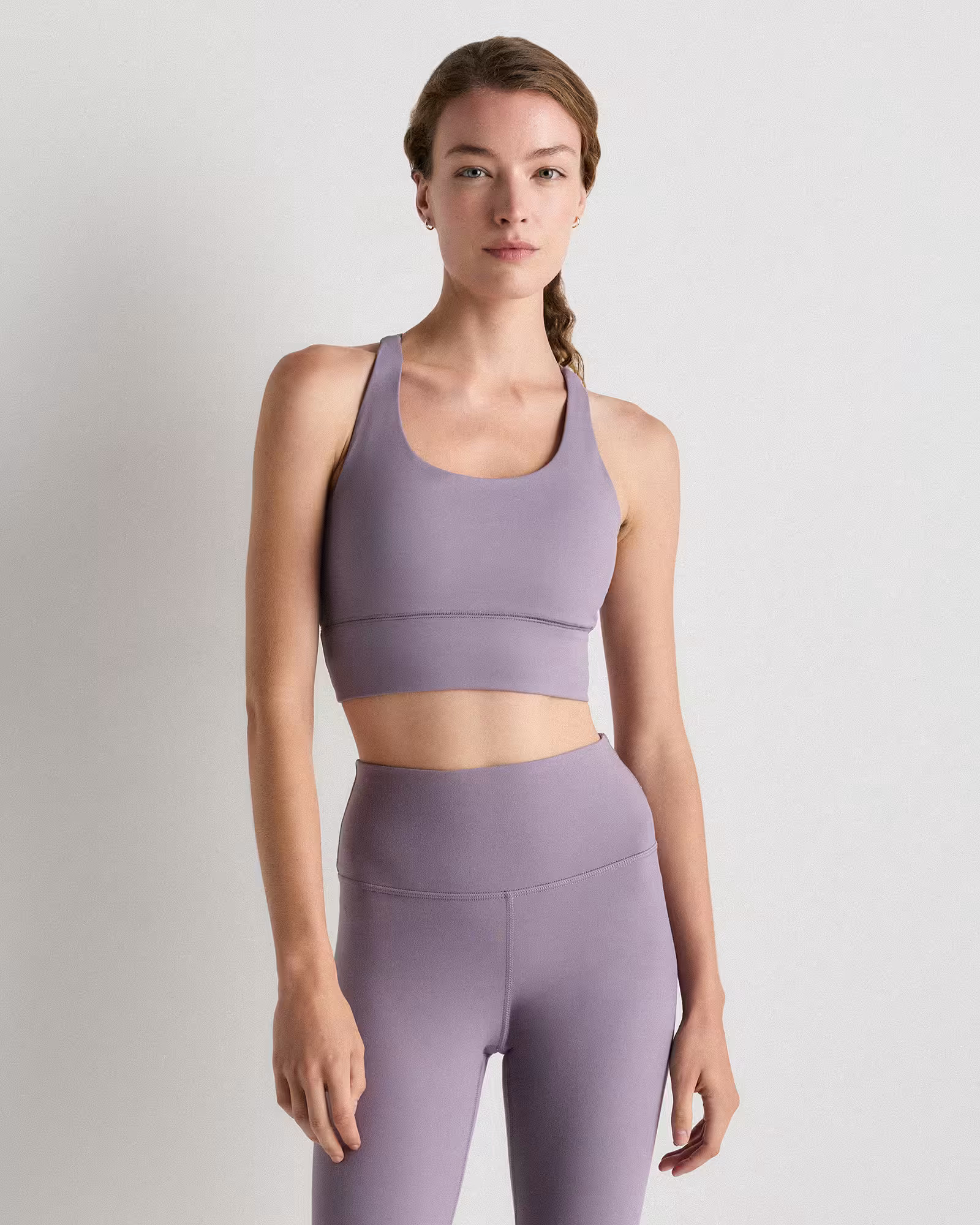 Power-Up Long Line Strappy Sports Bra | Quince