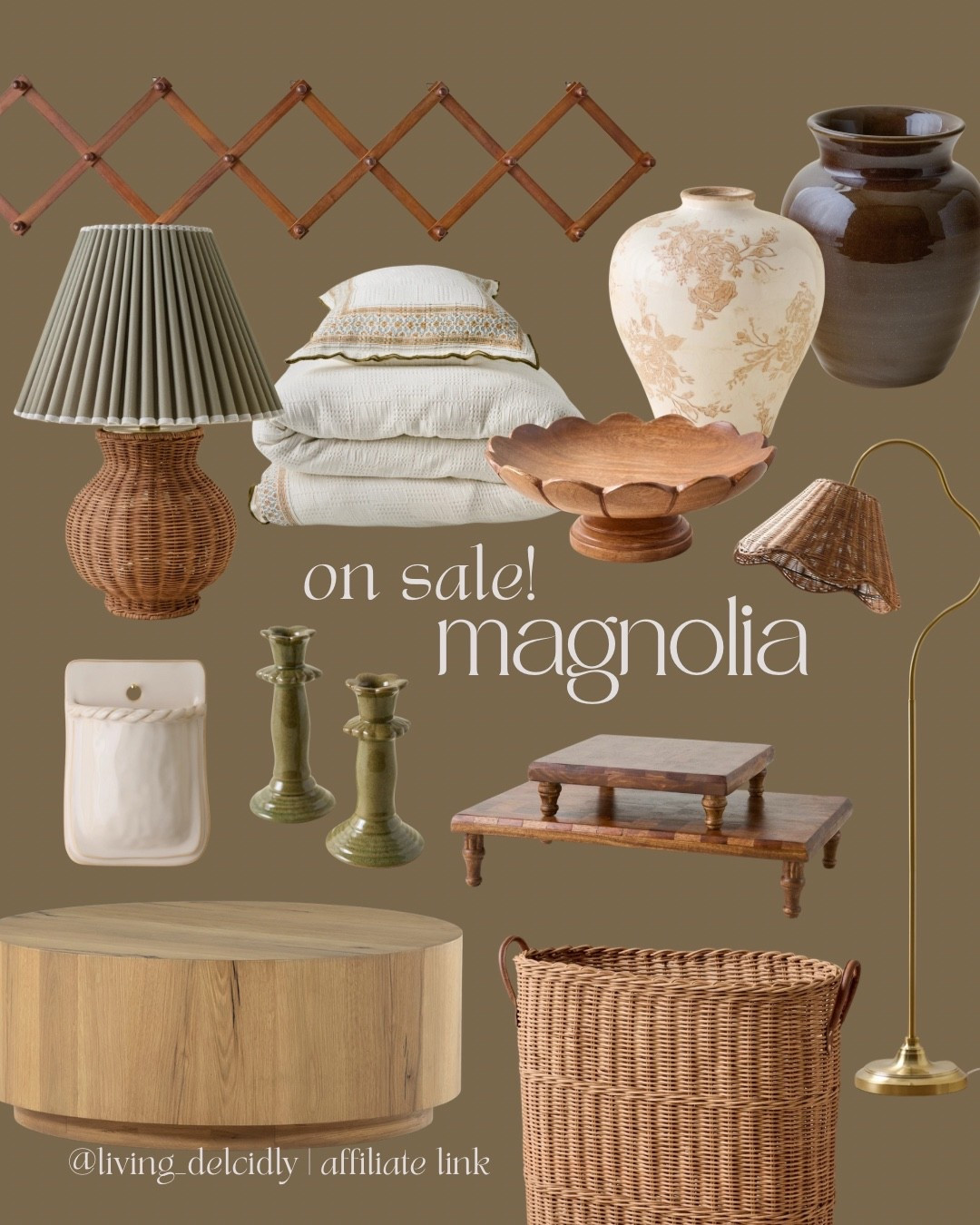 Magnolia is having their SPRING SALE & it’s taking everything in me not to fill my cart with it all! I do have the cute little wall vase in my cart ☺️

#LTKSaleAlert #LTKHome