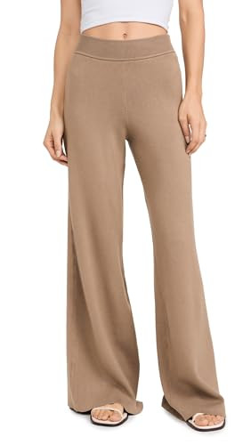 Splendid Women's x Cella Jane Wide Leg Sweater Pants, Toast, Tan, S | Amazon (US)
