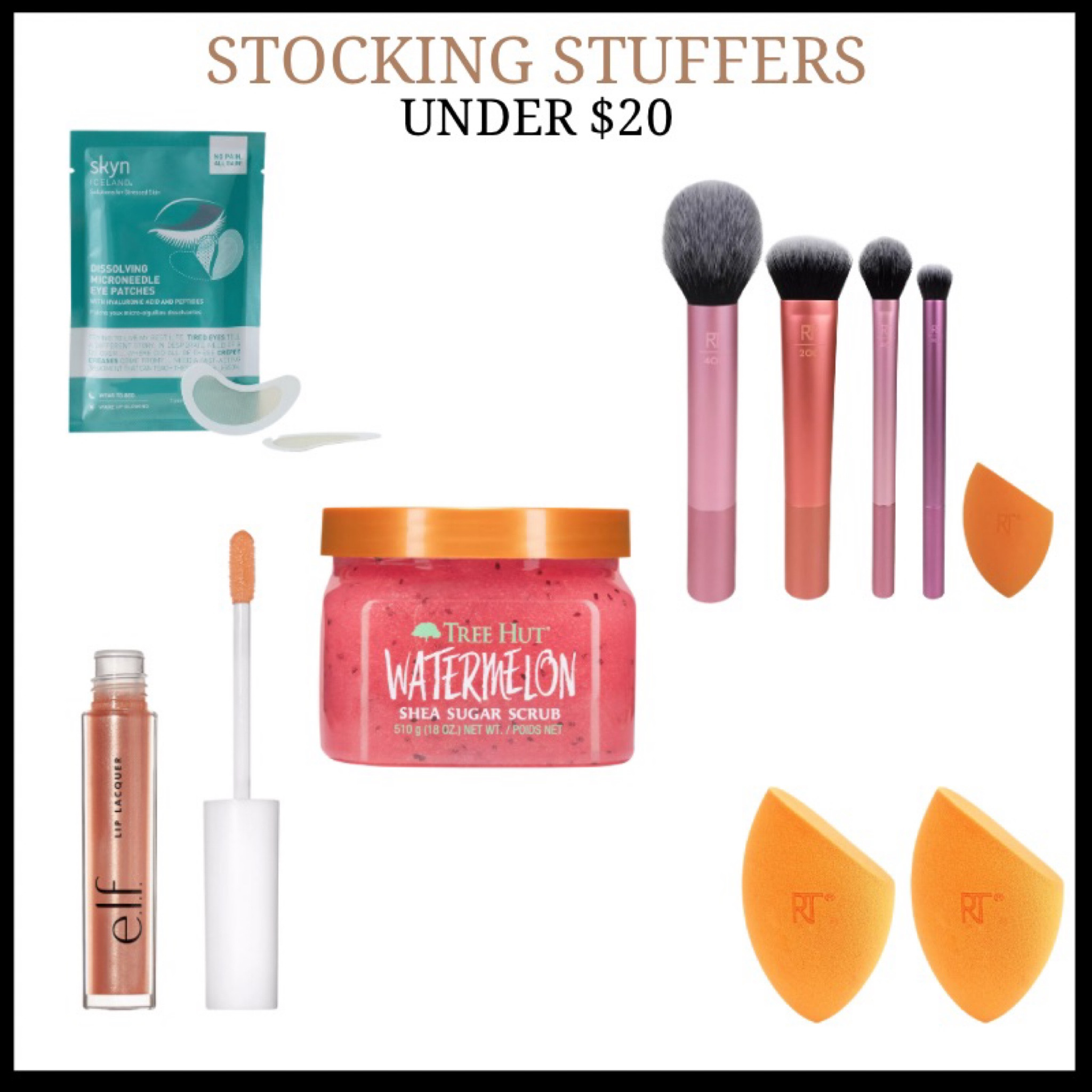 Amazing beauty finds to fill those stockings for under $20

Holiday, gift guide, gift, Christmas, holiday gift guide, stocking stuffers, beauty

#LTKGiftGuide #LTKbeauty #LTKHoliday