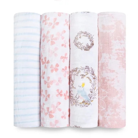aden + anais swaddle 4 pack, bird song | Walmart (US)