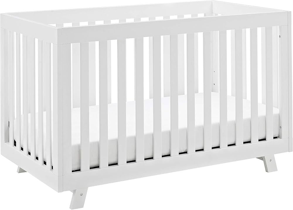 Storkcraft Beckett 3-in-1 Convertible Crib (White) – JPMA Certified, Converts to Toddler Bed an... | Amazon (US)