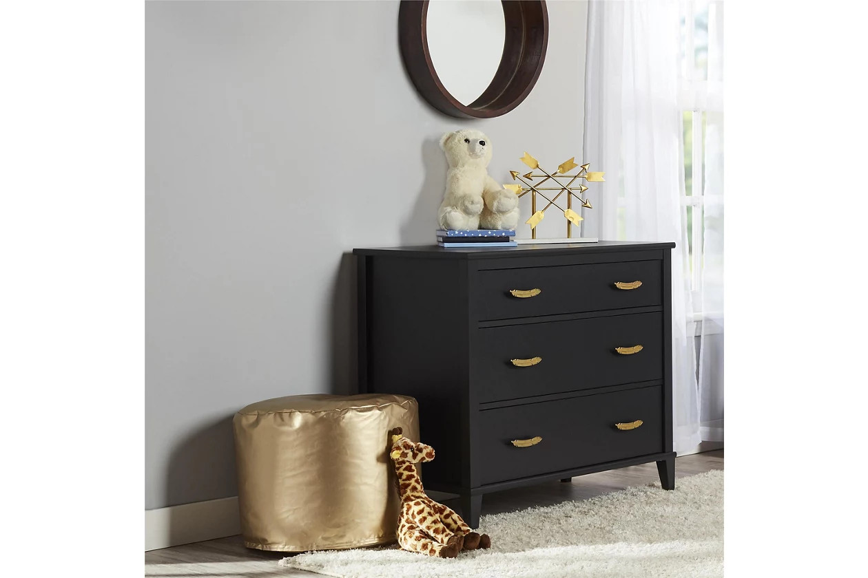 3 Drawer Monarch Hill Hawken Black Dresser | Ashley Homestore