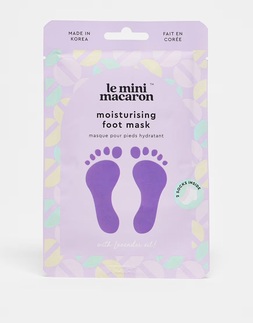 Le Mini Macaron Moisturizing Foot Mask-No colour | ASOS (Global)