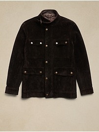 Heritage Suede Field Jacket | Banana Republic (US)
