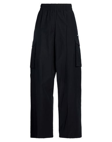 Nike Woman Pants Black Size M Cotton, Nylon | YOOX (US)