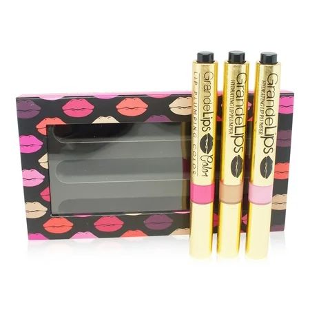 Grande Cosmetics GrandeLips Colors Trio Lip Makeup Gift Set | Walmart (US)