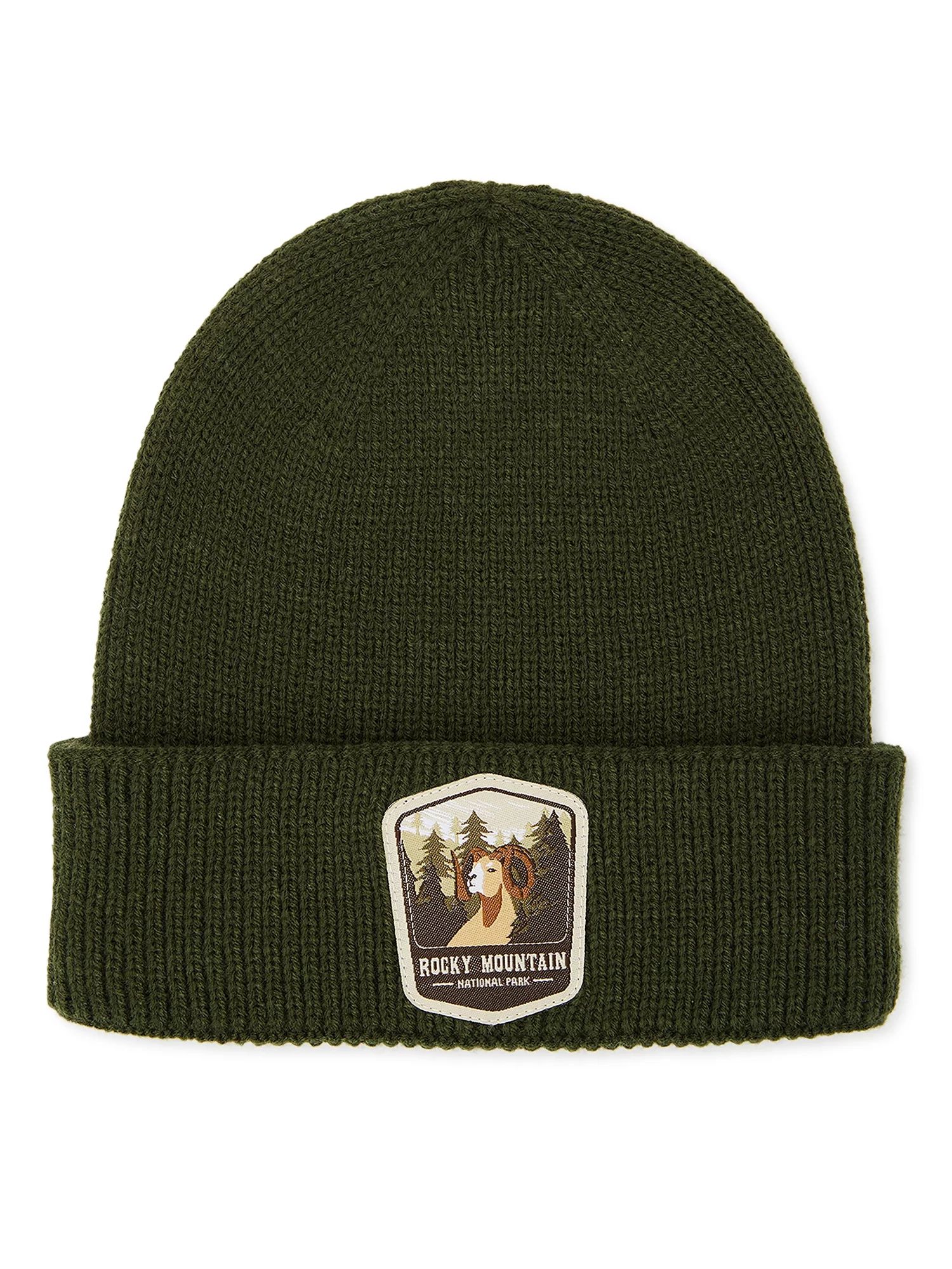 No Boundaries Women's National Parks Patch Beanie Hat Rocky | Walmart (US)