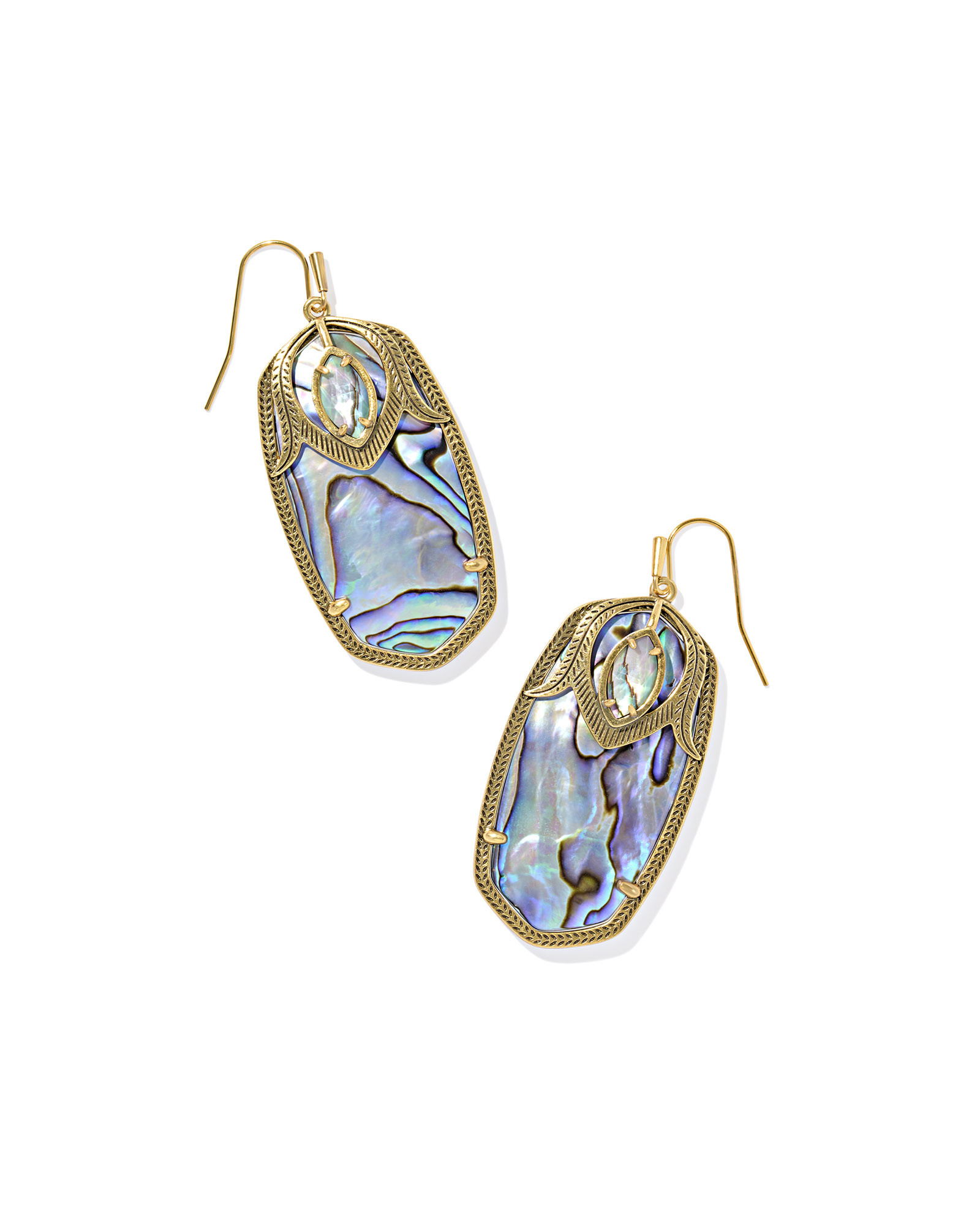Darby Vintage Gold Drop Earrings | Kendra Scott