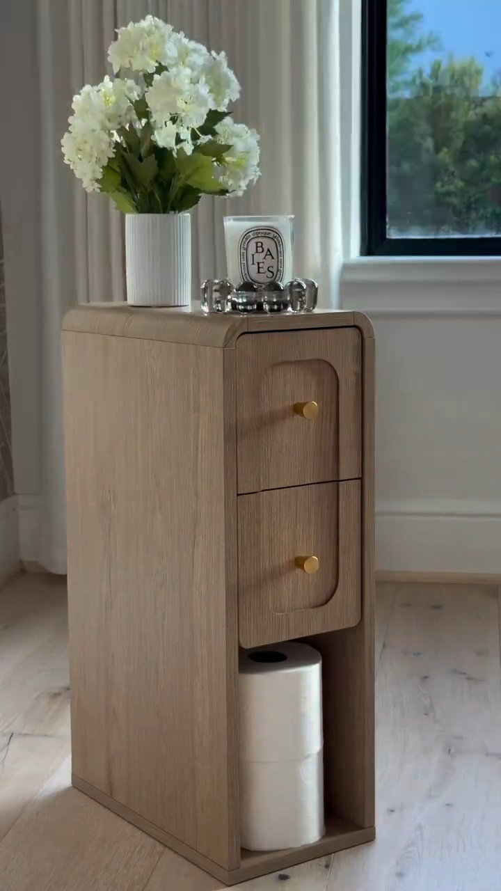 Ok how cute is this little toilet storage cabinet though? It comes in black too! 🥰 So sleek and slim, it fits perfectly in those tight awkward spaces in your bathroom 👌🏾 Makes the whole room look so neat and organized! ✨

Tap the link to grab yours today! 🛒👇

#BathroomOrganization #ToiletStorage #SmallSpaceSolutions #BathroomFinds #HomeStorage #SpaceSaver #BathroomGoals #HomeEssentials #StorageCabinet #AmazonHome #OrganizeWithMe #BathroomDecor #SmallSpaceLiving #HomeImprovement #LTKHome #LTKFamily
 😊