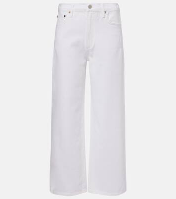 Harper Crop mid-rise wide-leg jeans | Mytheresa (UK)