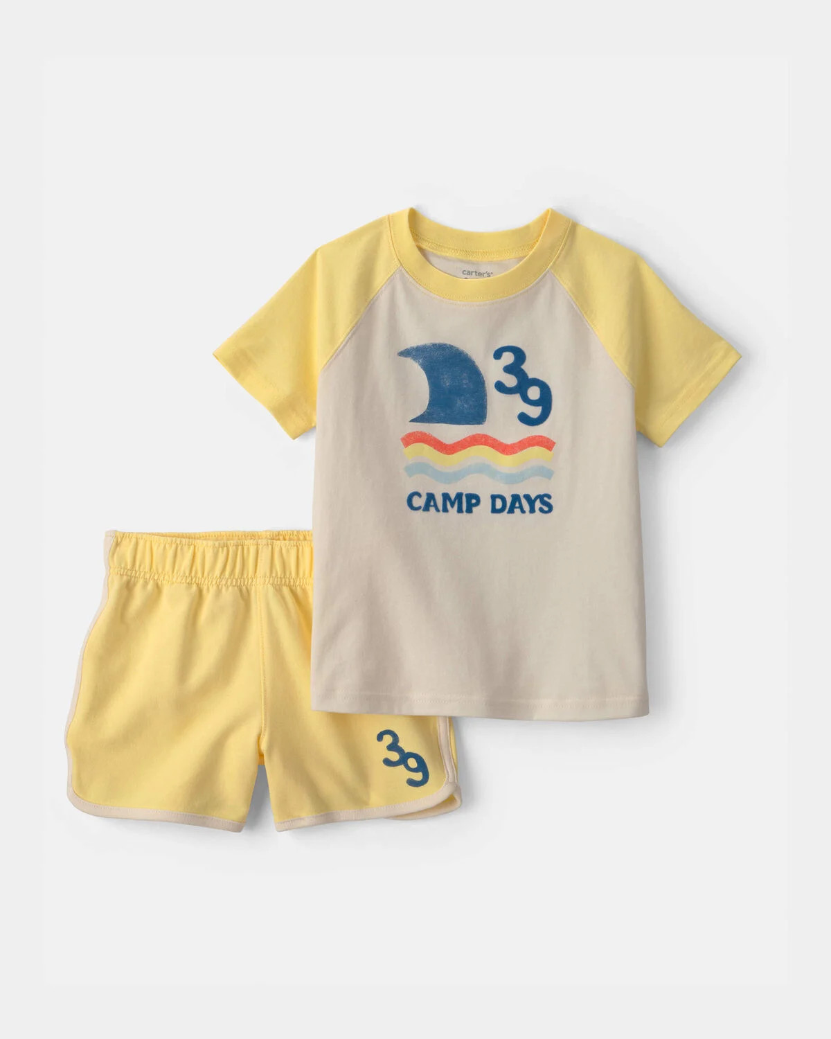 Toddler Boy 2-Piece 'Camp Days' Top & Short Set | Carter's Inc