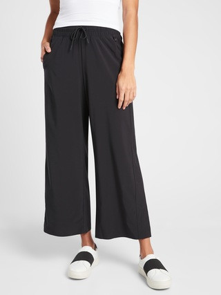 Avenue Wide Leg Crop Pant | Athleta