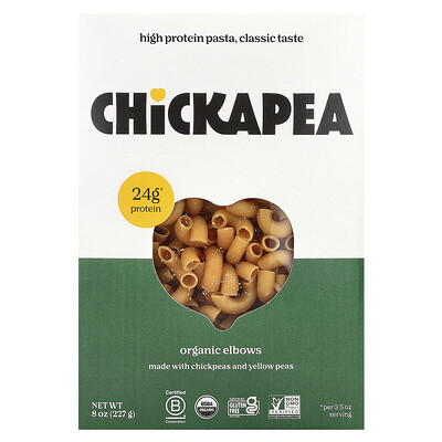 Chickapea, Organic Elbows, 8 oz ( 227 g) | iHerb