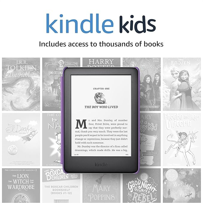 Kindle Kids, a Kindle designed for kids, with parental controls - Rainbow Birds Cover | Amazon (US)