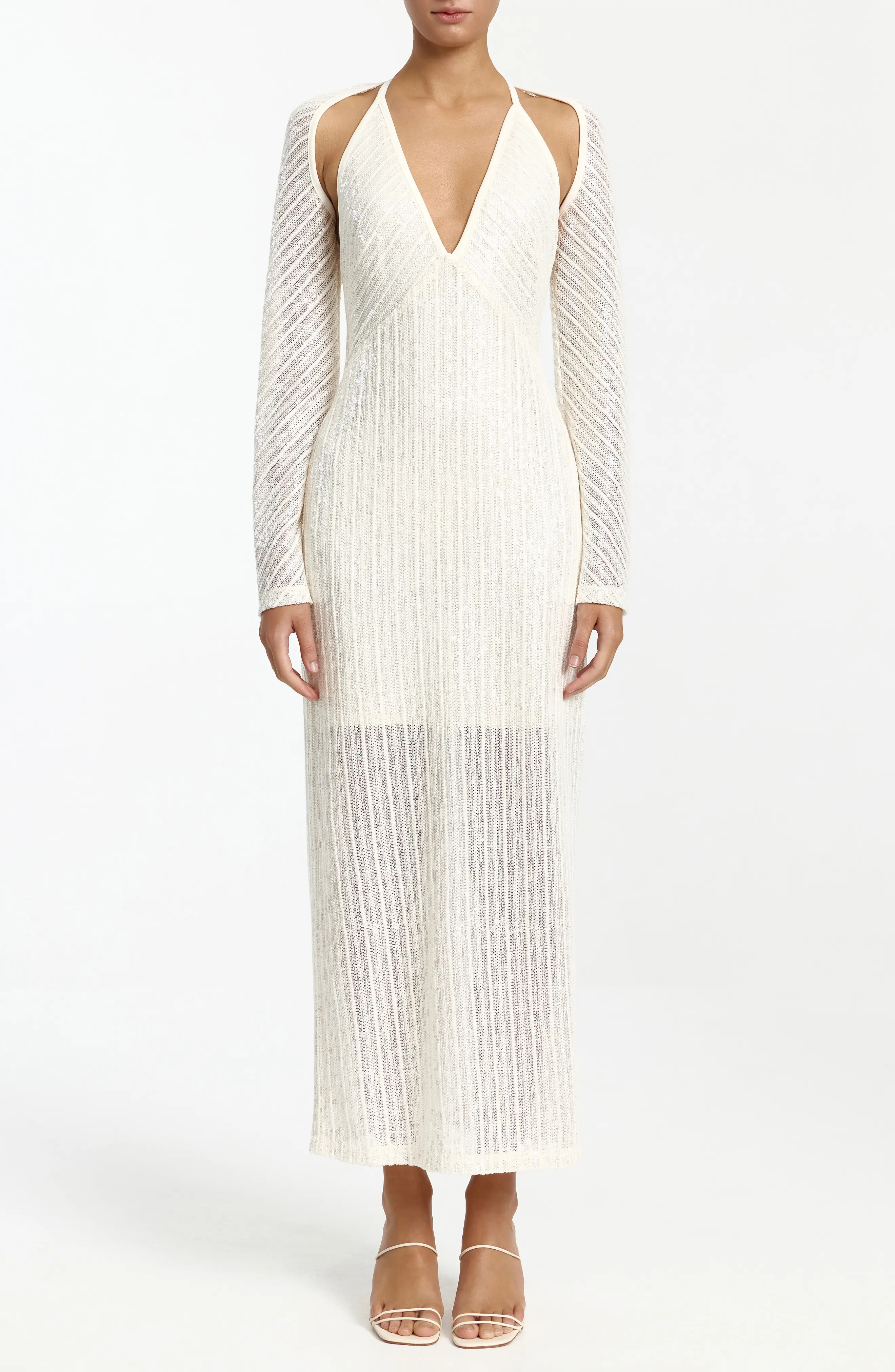 Significant Other Zenith Cutout Long Sleeve Knit Maxi Dress (Women) | Nordstrom | Nordstrom