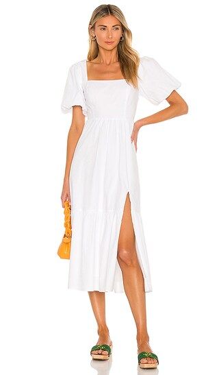 Poplin Tiered Dress | Revolve Clothing (Global)