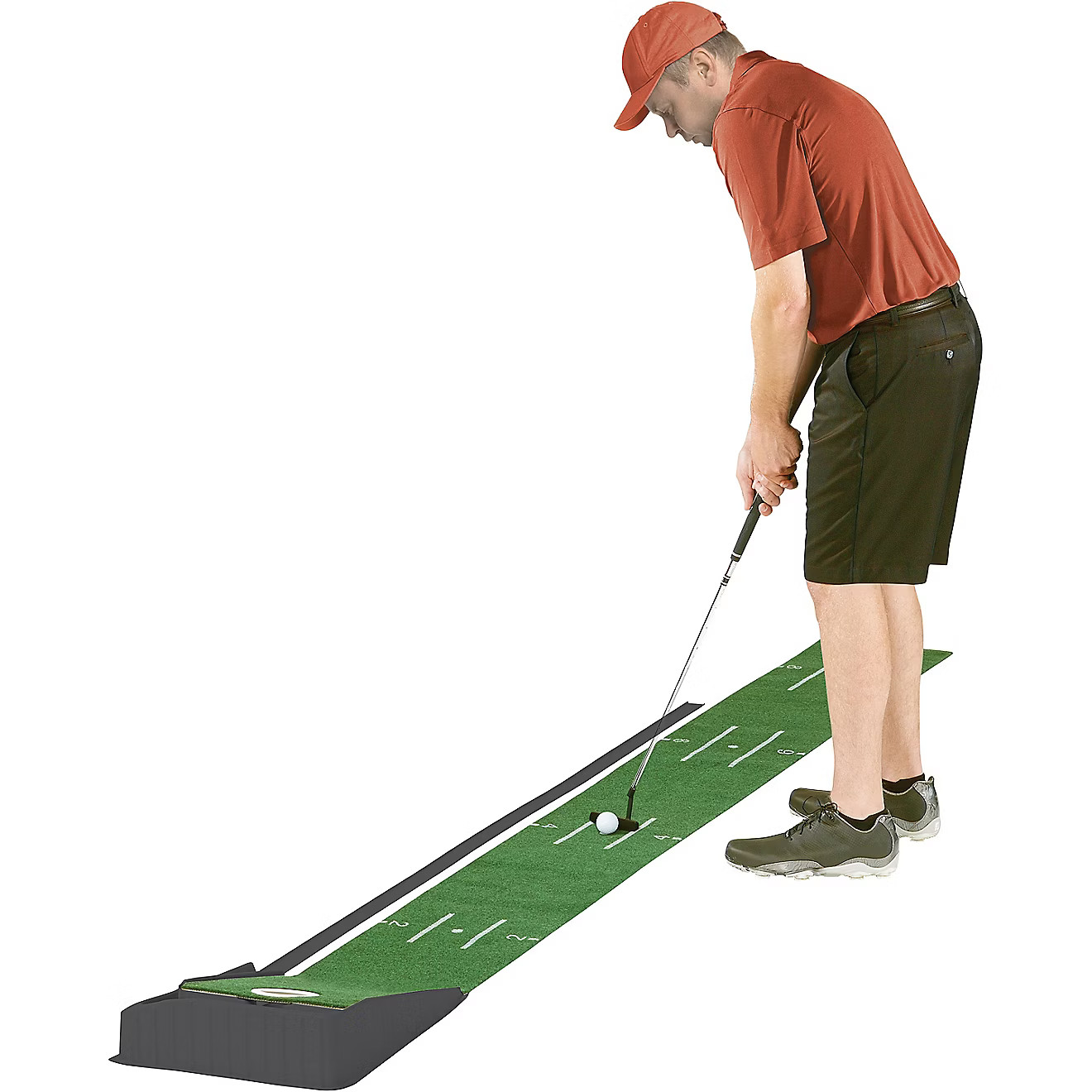 Tour Motion Tru Trak 9 ft Putting Mat | Academy | Academy Sports + Outdoors