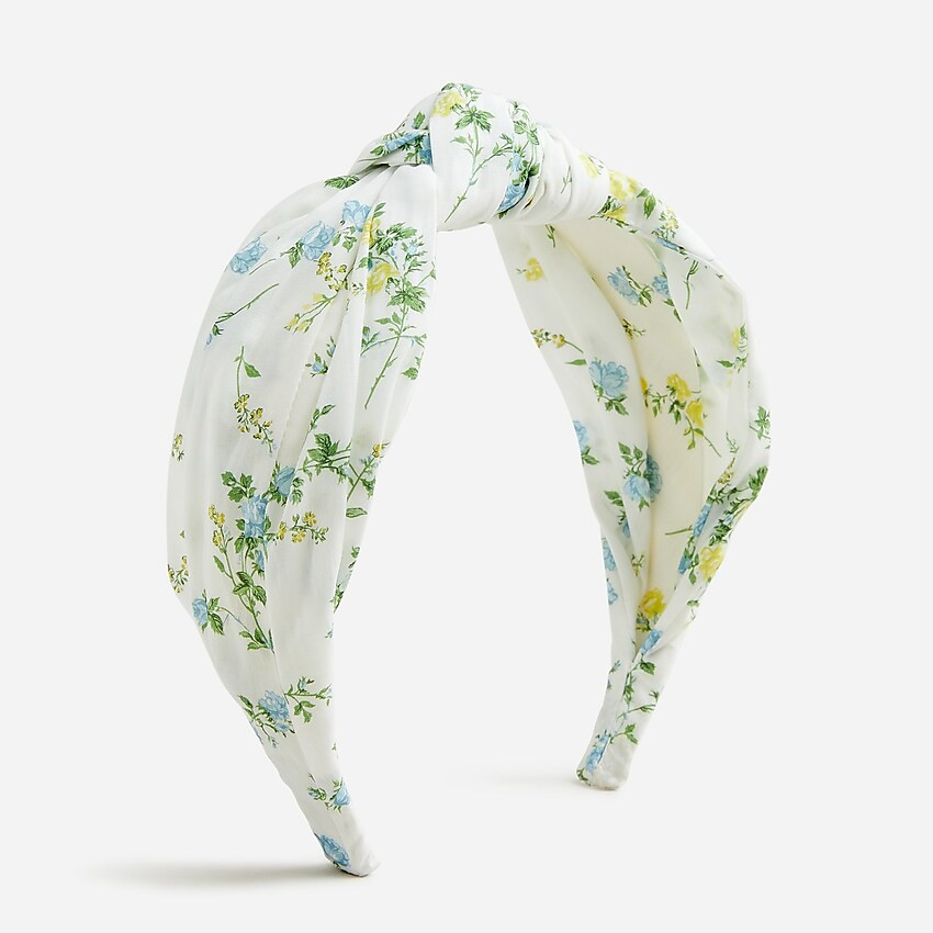 Knot headband in Liberty® fabrics | J. Crew US