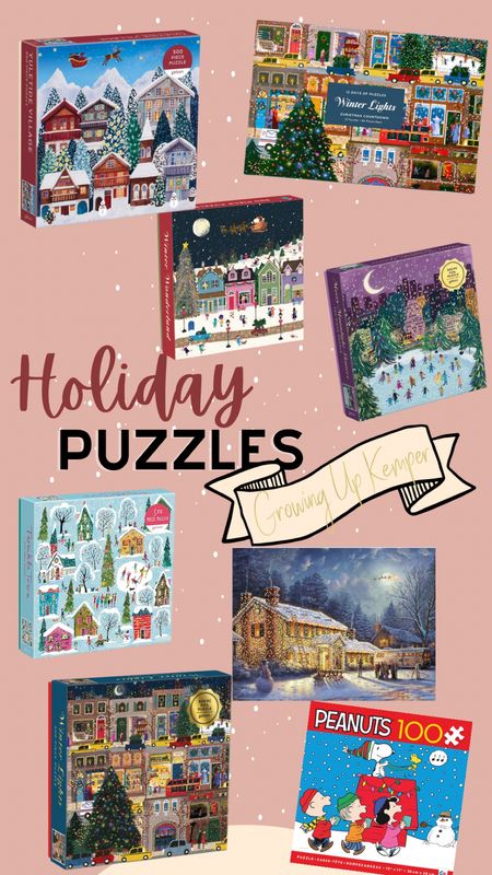 It’s PUZZLE SEASON! I rounded up some of the beautiful puzzles we’ve worked on over the years for you today!

#LTKSeasonal #LTKHoliday