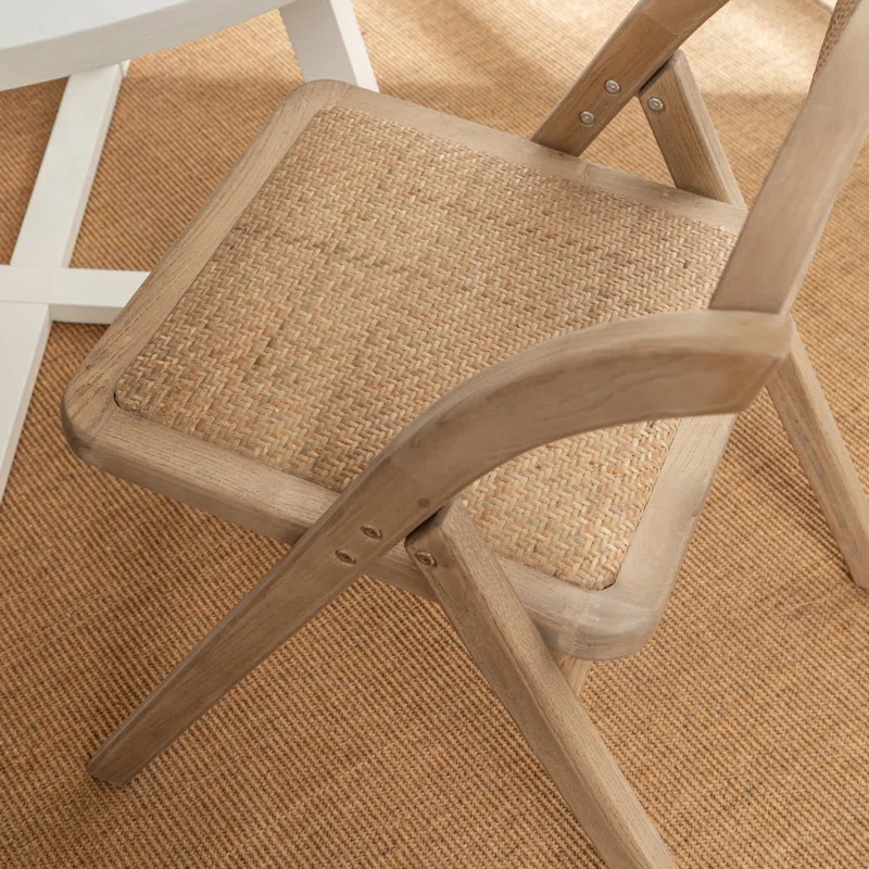 Efstathios Solid Wood Windsor Back Folding Side Chair Dining Chair | Wayfair North America