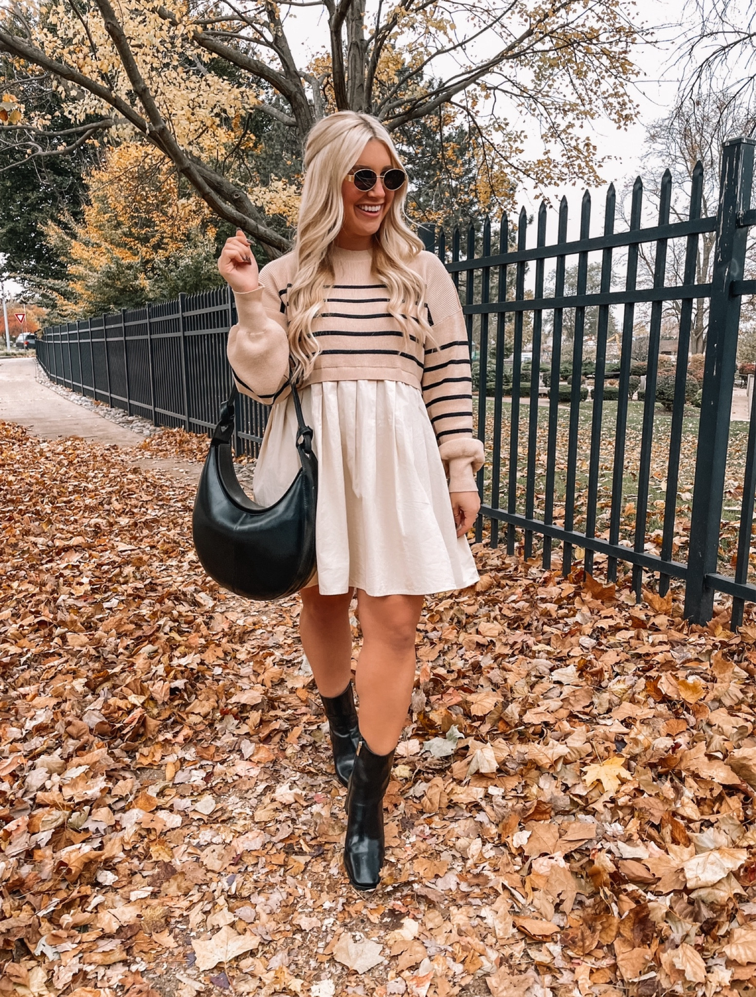 Walking in an autumn wonderland 🍂🍁 // Outfit linked @shop.ltk
•
•
•


#LTKStyleTip #LTKFindsUnder50 #LTKFindsUnder100