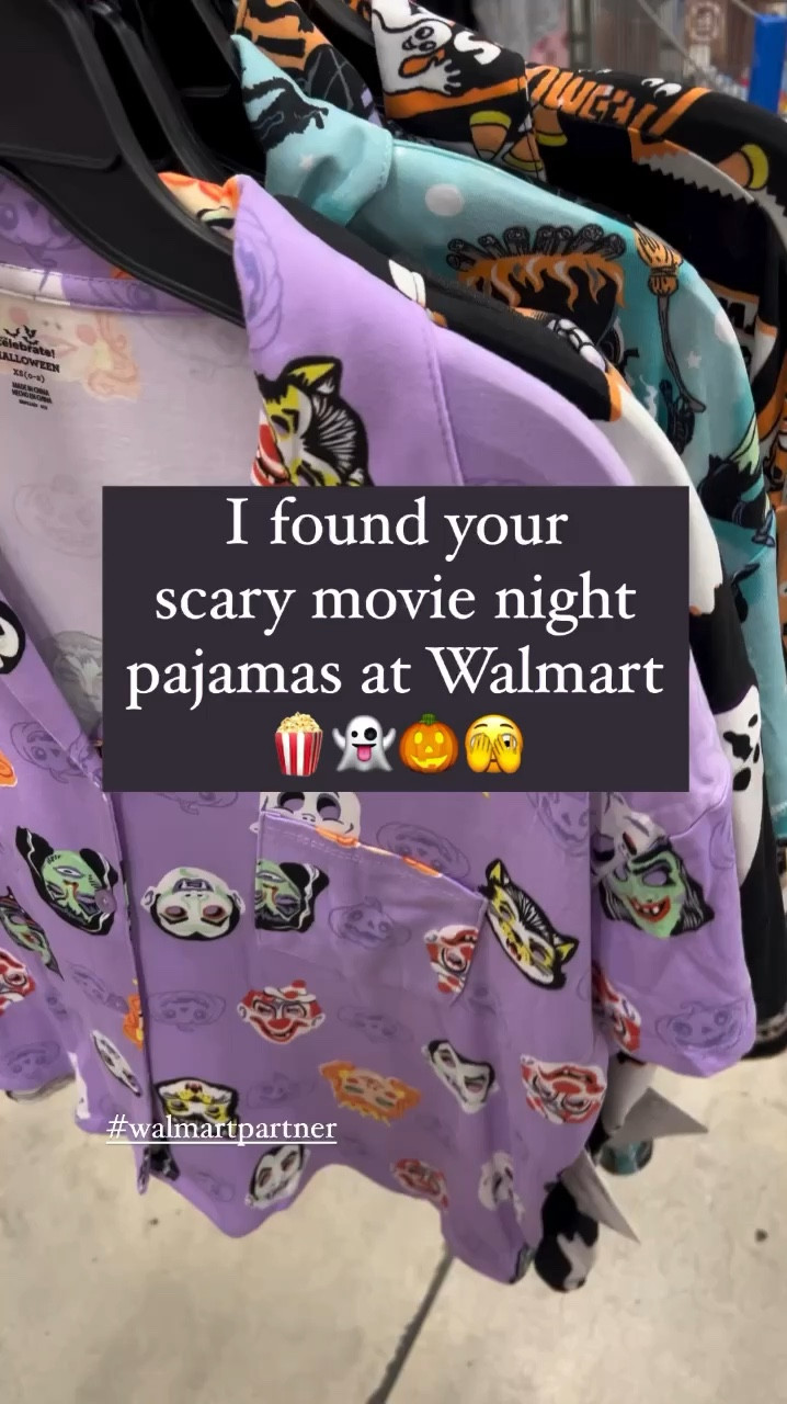 Halloween pajamas at Walmart 

#LTKVideo #LTKFindsUnder50 #LTKSeasonal