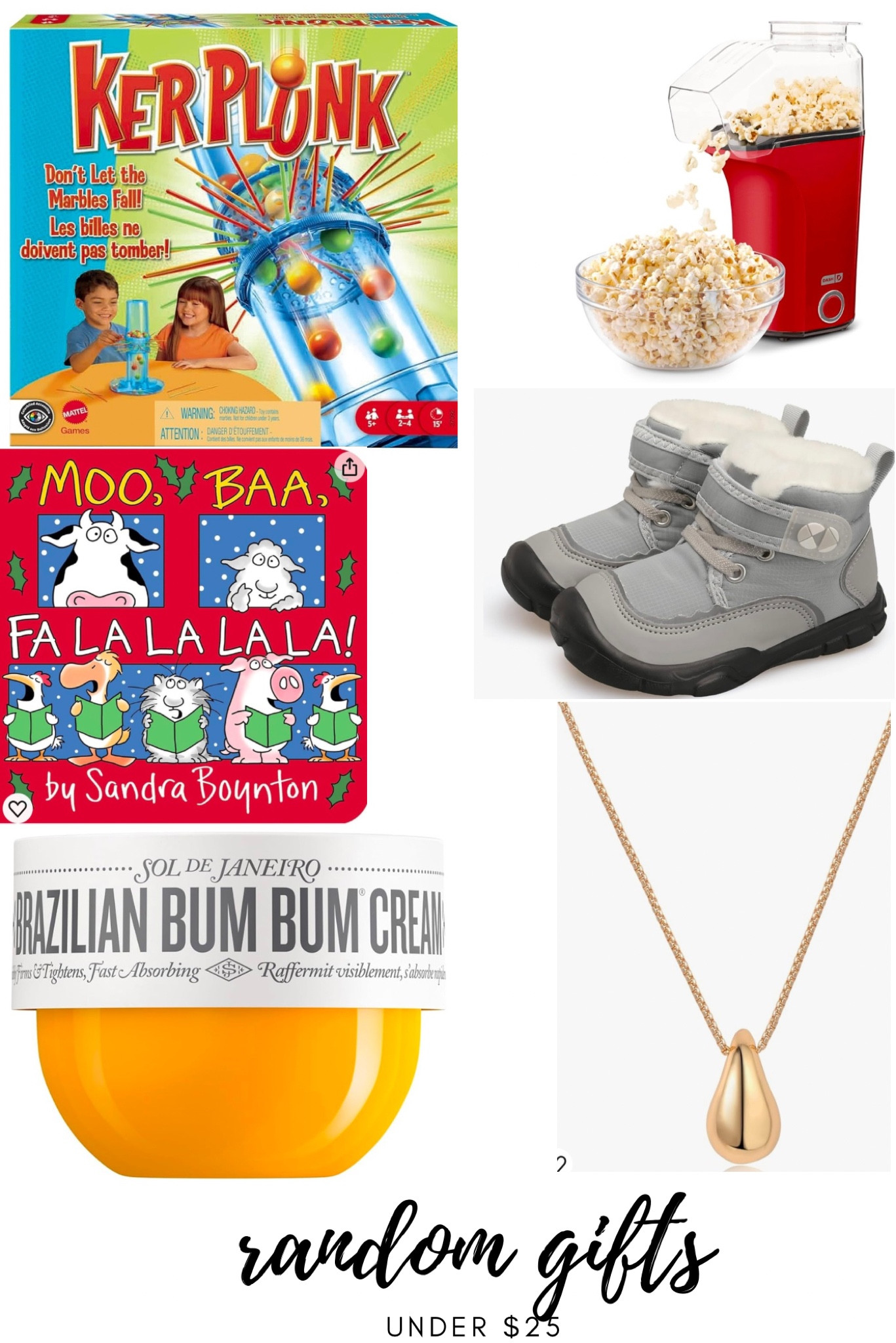 Random gifts that are under $25! 

#LTKGiftGuide #LTKKids #LTKHoliday