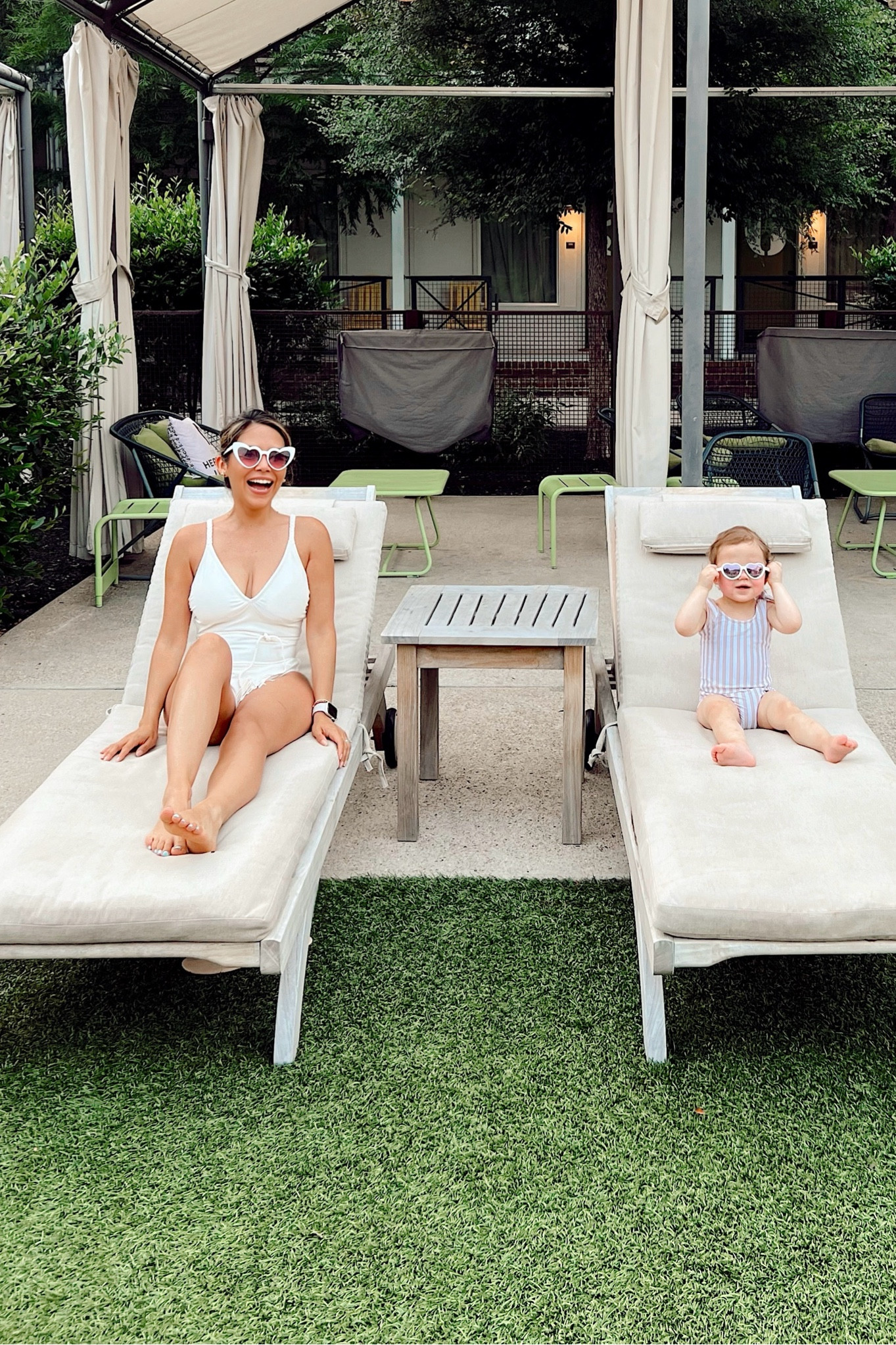 Women’s white swimsuit
Toddler girl swimsuit 
Heart shaped sunglasses 
Mommy and me
Amazon finds 


#LTKTravel #LTKFamily #LTKStyleTip