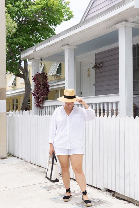 The almost weekend feels! ✨

Wearing a size 14 in the J. Crew button-down and size 31 in the J. Crew white denim shorts. Black Soludos flats, LL Bean Tote Bag

#keywest #keywestflorida #floridakeys #conchrepublic #onvacation #vacationstyle #coastalliving #clpicks #coastalstyle #coastalgrandmother #beachweekend #beachstyle #summerstyle #summerfashion #midsizestyle #midsizeblogger #midsizefashion #travelblogger #travelstyle #floridastyle #jcrewstyle #jcrewalways

#LTKmidsize #LTKunder100 #LTKtravel