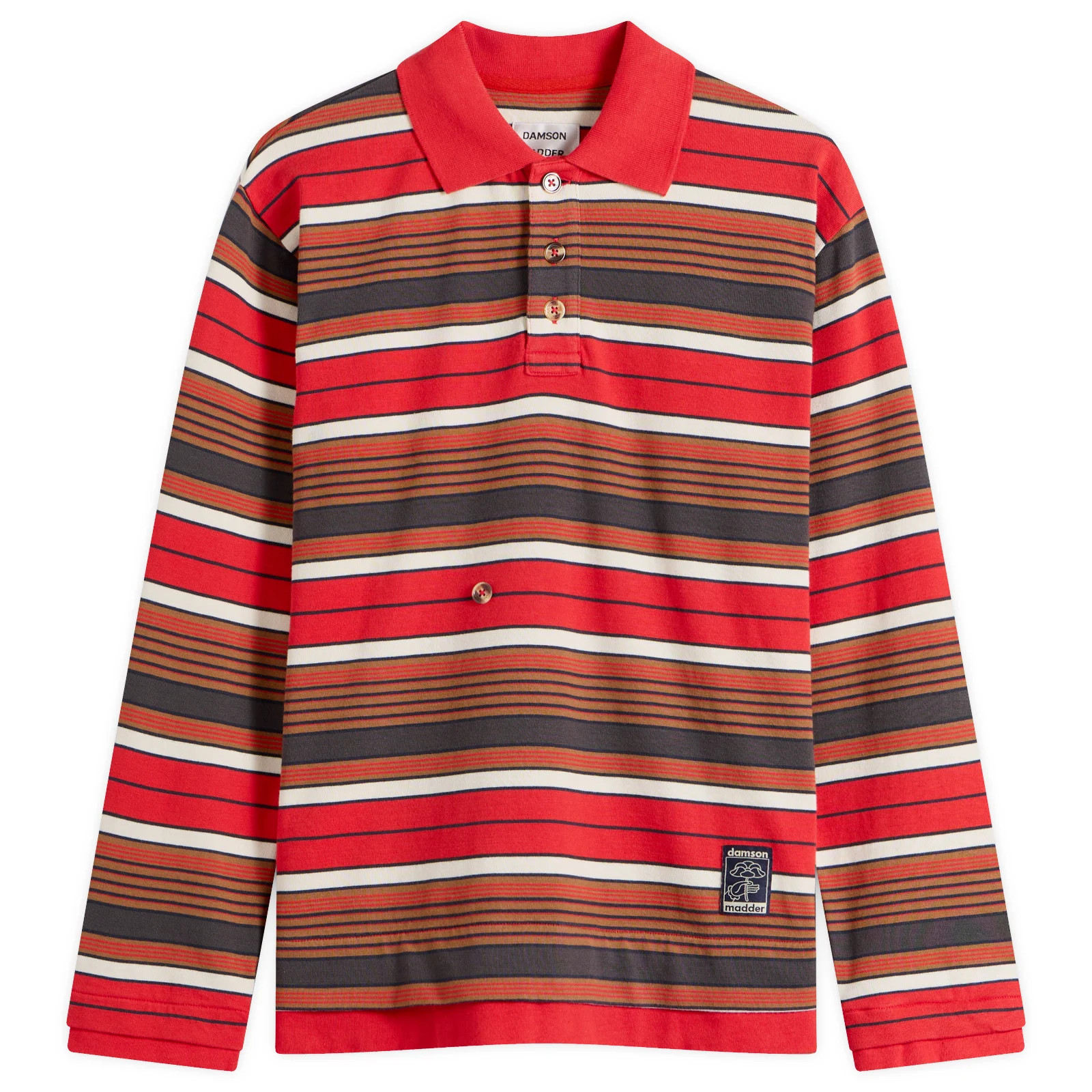 Damson Madder Noah Cinch Rugby Top | END. Clothing
