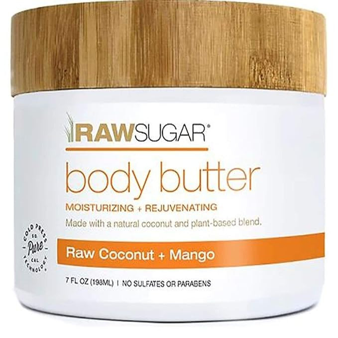 Raw Sugar Raw Coconut and Mango Body Butter | Amazon (US)