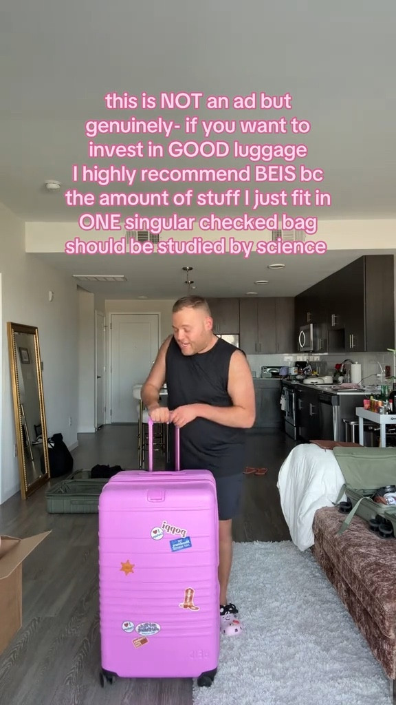 Highly recommend BÉIS luggage! 🩷

#LTKWatchNow #LTKTravel #LTKStyleTip