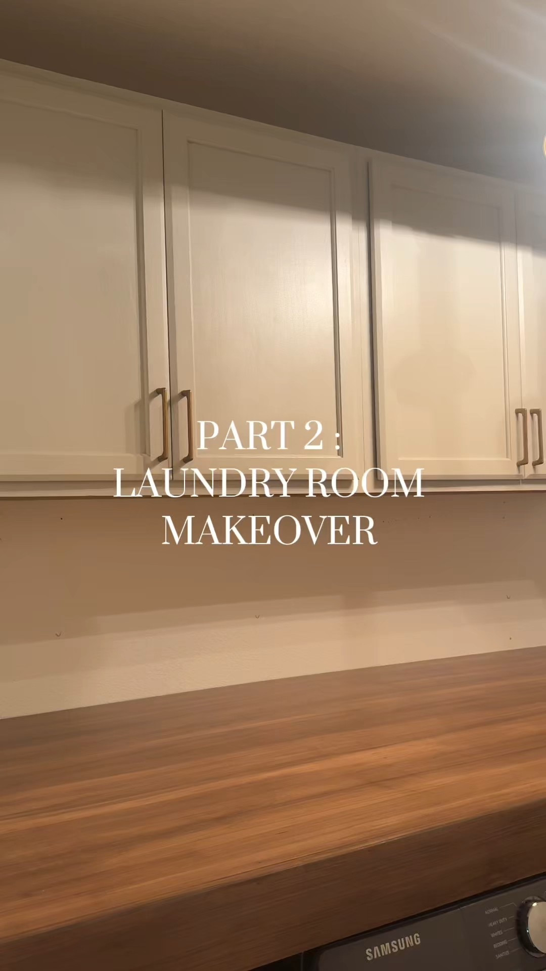 Laundry Room Makeover Part 2 