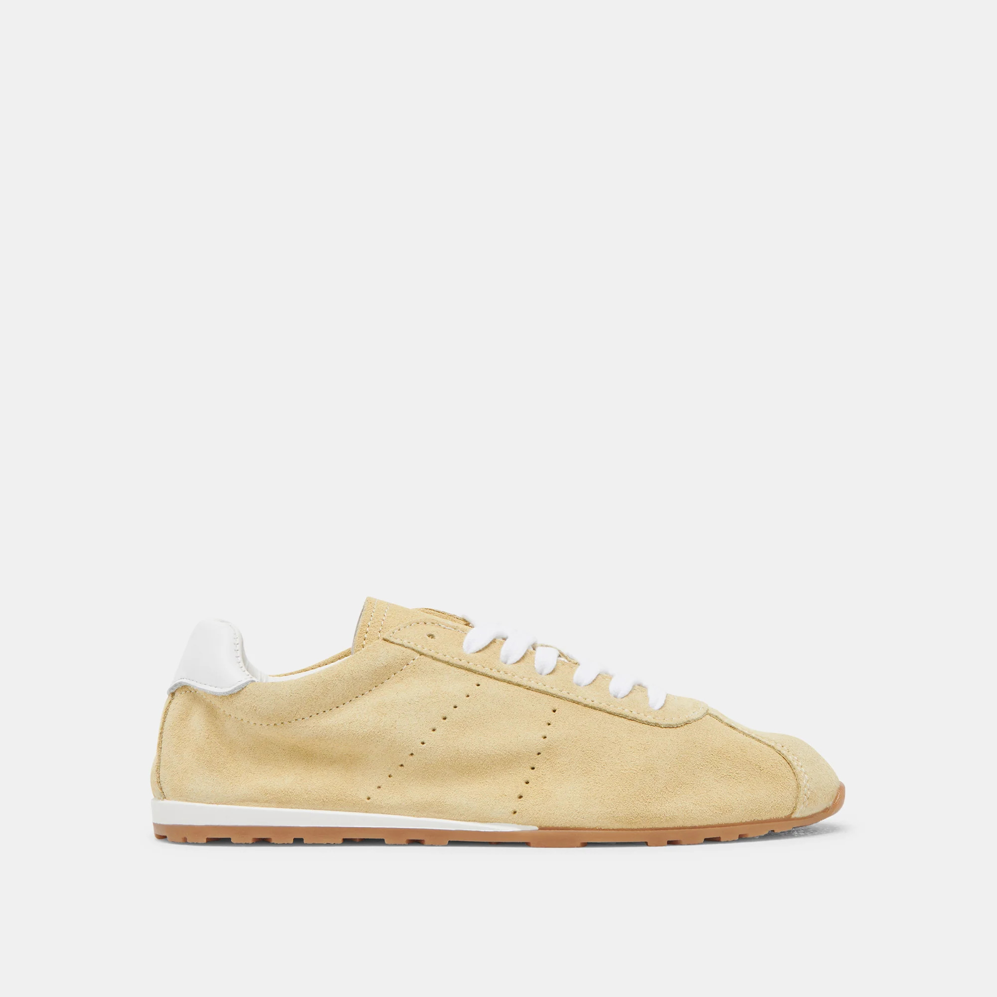 Serina Yellow Suede Sneakers | Dolce Vita | DolceVita.com
