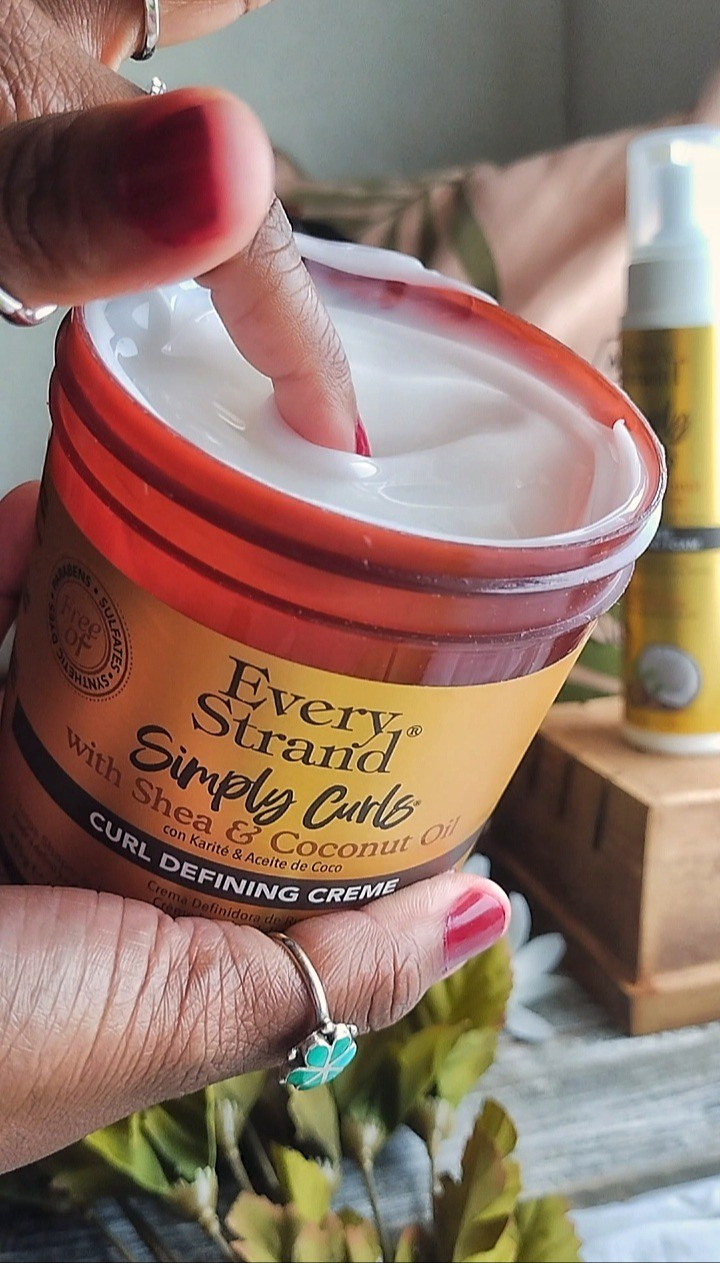 I'm enjoying this curl cream because it's not too thick but not too thin. It has a buttery consistency that's a little runny but that makes it great for adding slip when applying to wet hair for wash n gos. The best part is that this curl cream actually provides a nice hold without gel for my type 4 high porosity natural coily hair!👏🏾🌿🥥✨

#LTKBeauty #LTKselfcare
