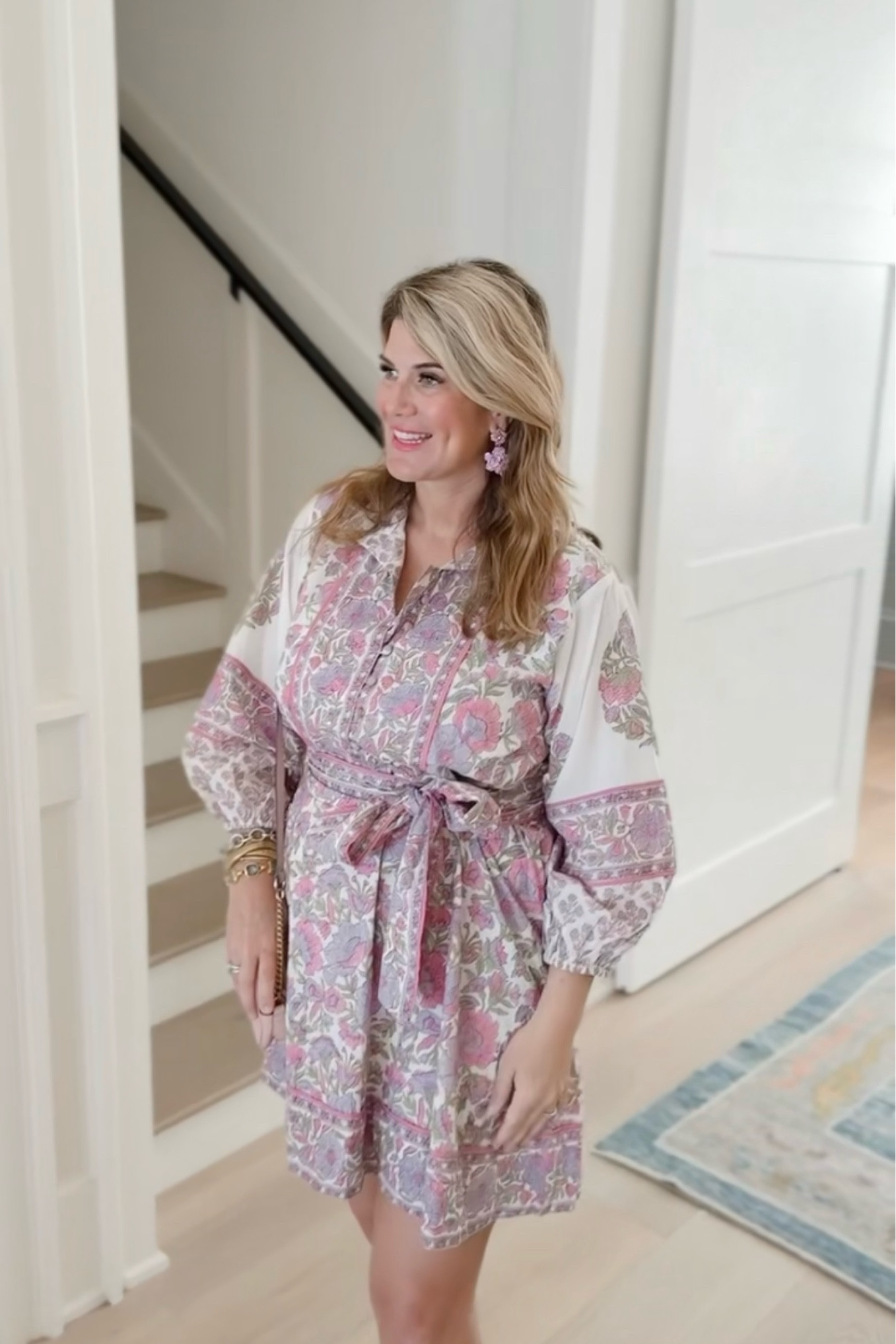 Spring Dress, Mini Dress, Spring Staple, Full Sleeve Dress, Easter Dress 

#LTKSeasonal