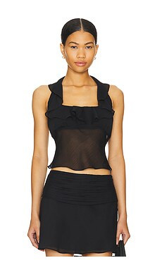 NIA Verbena Top in Black from Revolve.com | Revolve Clothing (Global)