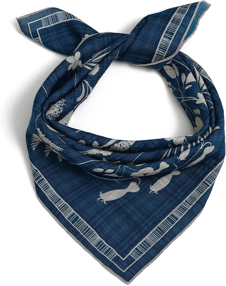 THENEXTLOVE Soft Cotton Viscose Bandana 22''x22'' for Women and Men Multi-purpose Headband Hair S... | Amazon (US)