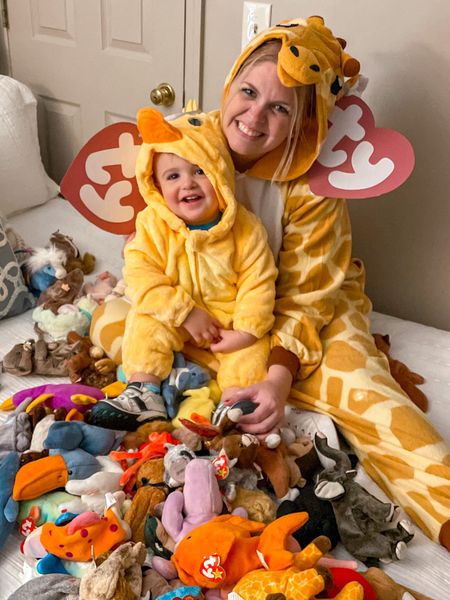 Linking out Beanie Babies costumes here and some other options of beanies you could choose. We went with the duck and the giraffe. 

#LTKbaby #LTKfamily #LTKHalloween