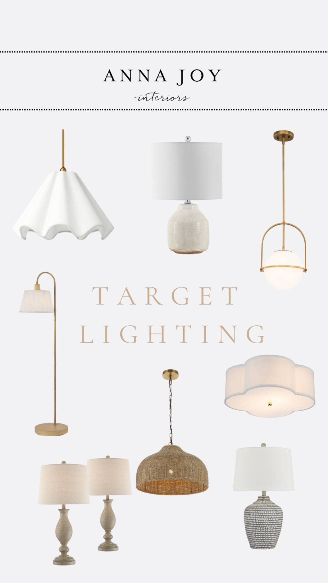 Favorite Target lighting ✨