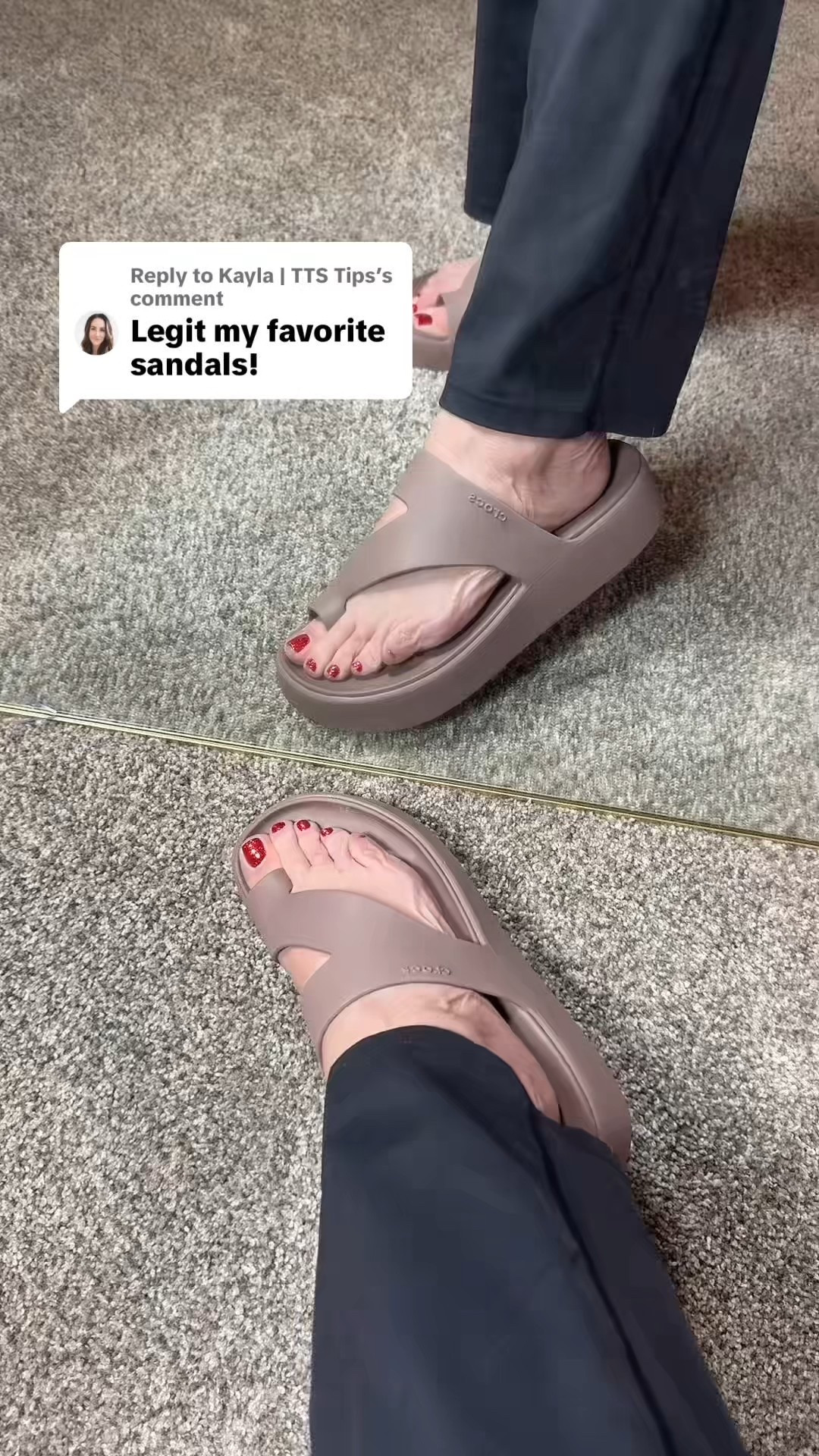 I may have never worn a more comfortable sandal! Get ALL the colors!

#LTKOver40 #LTKSeasonal #LTKgrwm