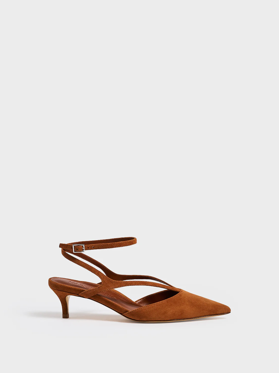 Hazel Kitten Heel | Chestnut | Marion Parke