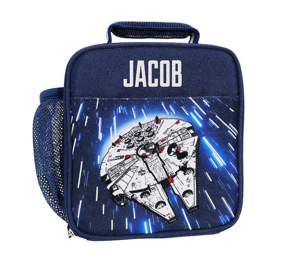 Star Wars™ Millennium Falcon™ Glow-in-the-Dark Mackenzie Lunch Box | Pottery Barn Kids