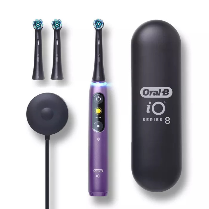 Oral-B iO Series 8 Electric Toothbrush with Replacement Brush Heads - 3ct | Target