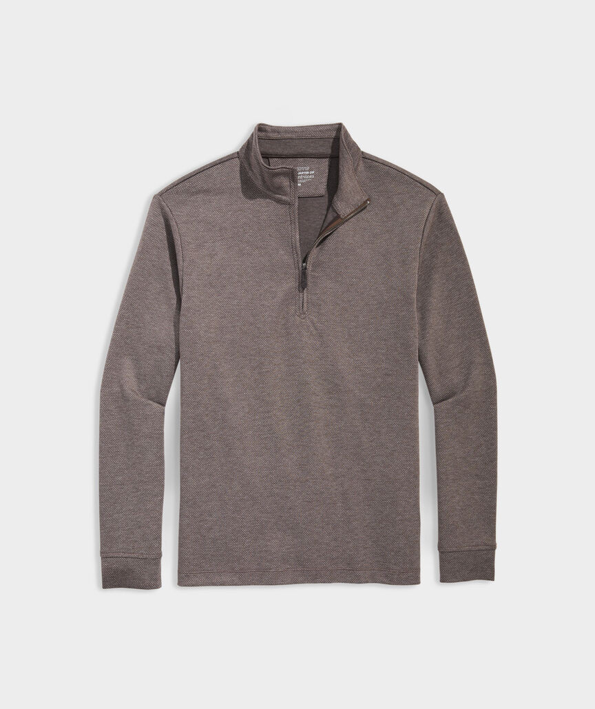 Herringbone Bluffs Performance Quarter-Zip | vineyard vines