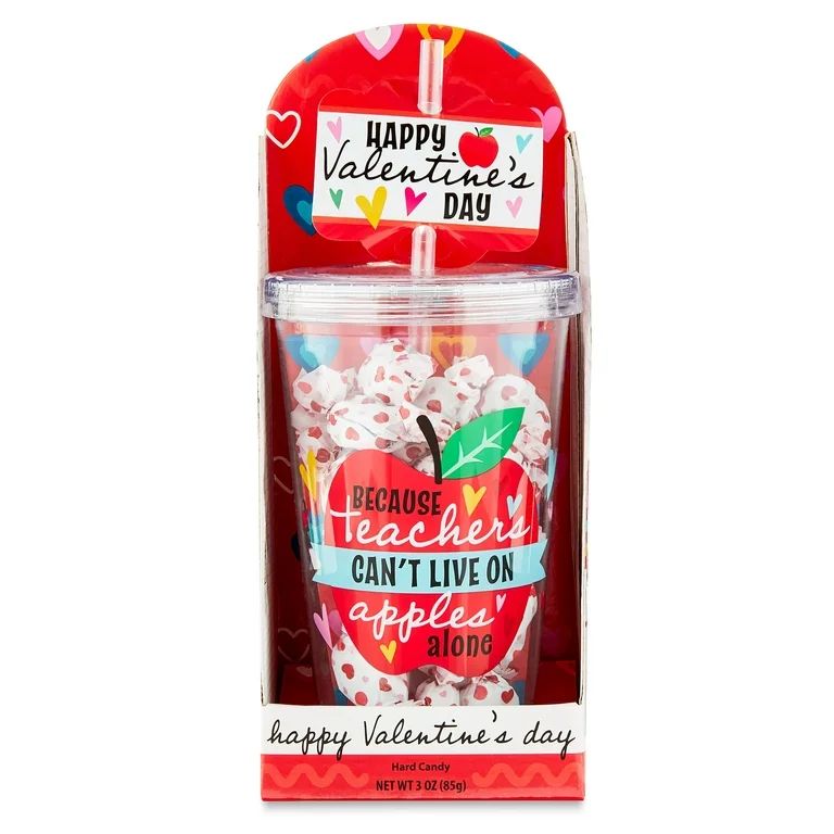 Progressive Gifts Valentine's Day Teacher Tumbler and Candy Gift Set, by Way To Celebrate | Walmart (US)