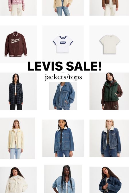 Levi’s sale 30% off when you spend $125+!! Tons of cute jackets and tops! @levis #Levis #150YearsOf501 #LevisLTKPartner

#LTKstyletip #LTKfindsunder100 #LTKsalealert