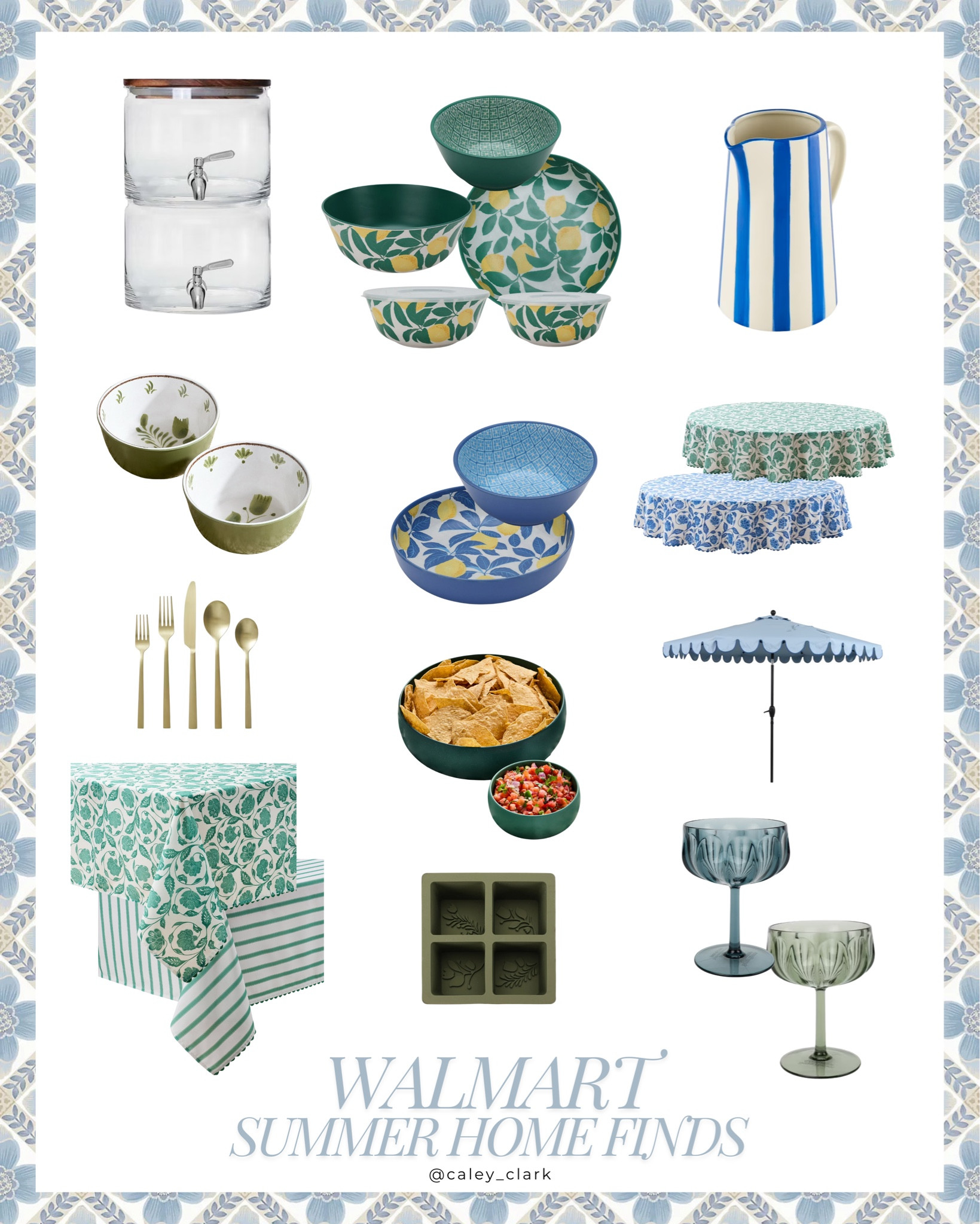 Walmart summer home finds! Great for entertaining and hosting! 

#LTKFindsUnder100 #LTKFamily #LTKHome